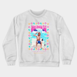 Movies That Raised Us Shake, Stretch, Flex! Crewneck Sweatshirt